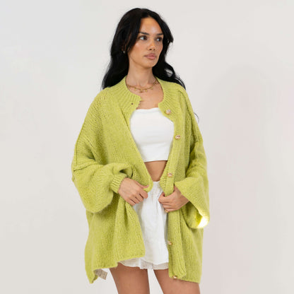 Cárdigan Holgado "Glamour Acogedor"