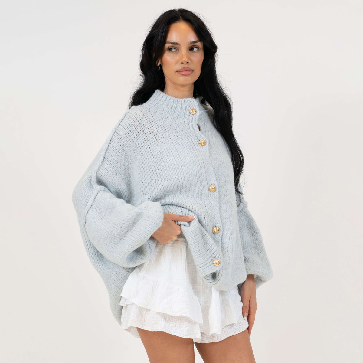 Cárdigan Holgado "Glamour Acogedor"