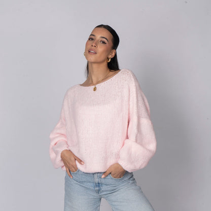 Jersey Casual con Hombros Descubiertos