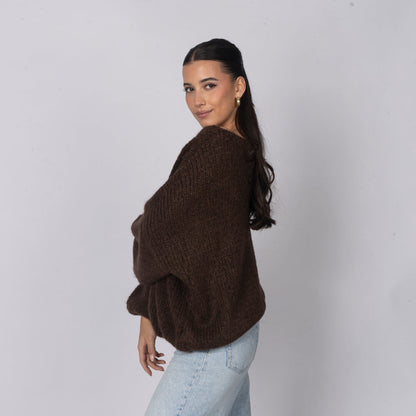 Jersey Casual con Hombros Descubiertos