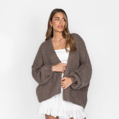 Cárdigan Casual Holgado Ultra Suave
