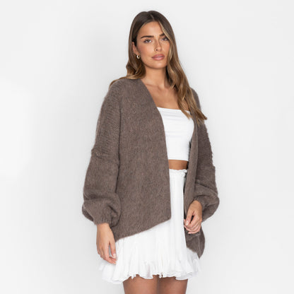 Cárdigan Casual Holgado Ultra Suave