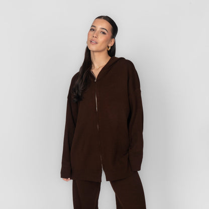 Conjunto de Punto Acogedor con Cremallera