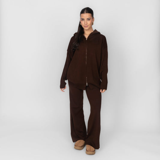 Conjunto de Punto Acogedor con Cremallera