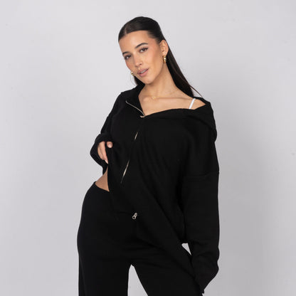Conjunto de Punto Acogedor con Cremallera
