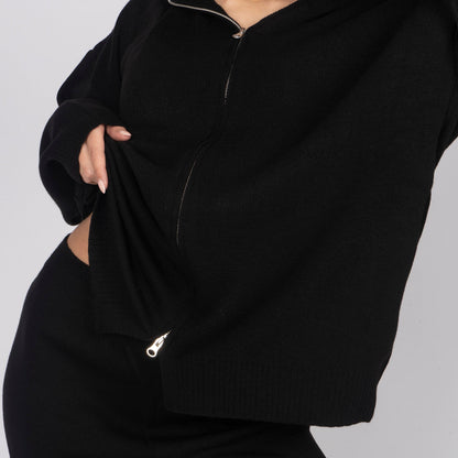 Conjunto de Punto Acogedor con Cremallera