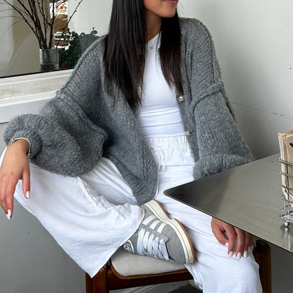 Cárdigan Holgado "Glamour Acogedor"