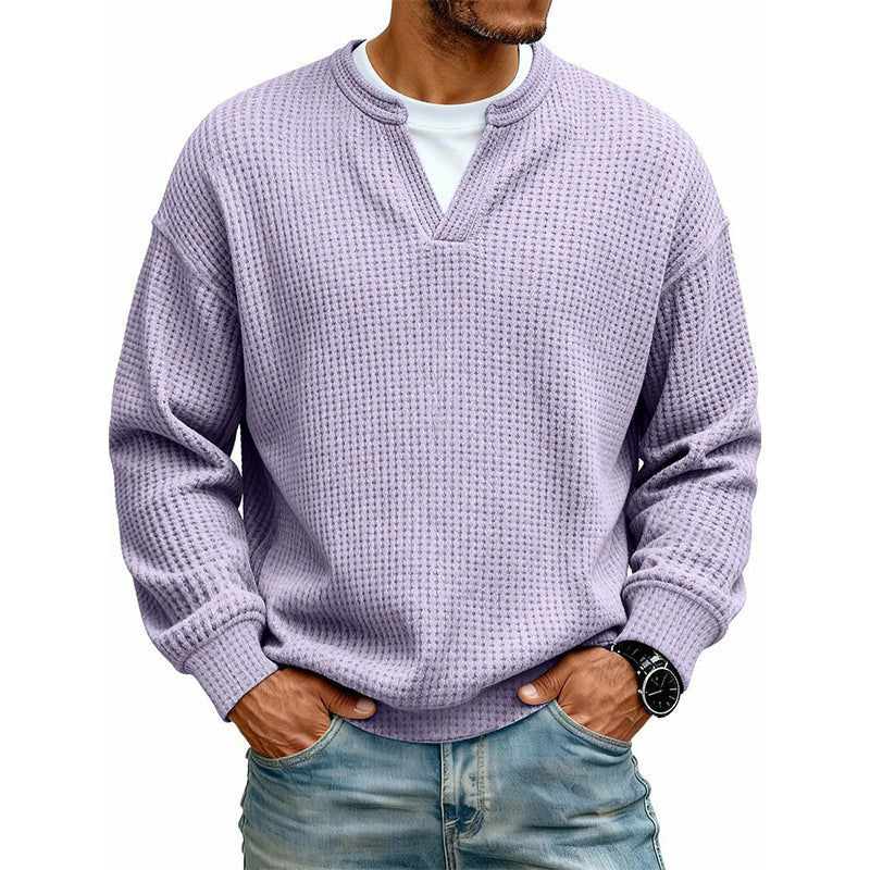 Jersey waffle con efecto doble capa