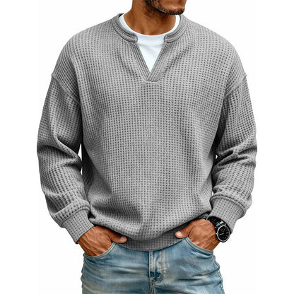 Jersey waffle con efecto doble capa