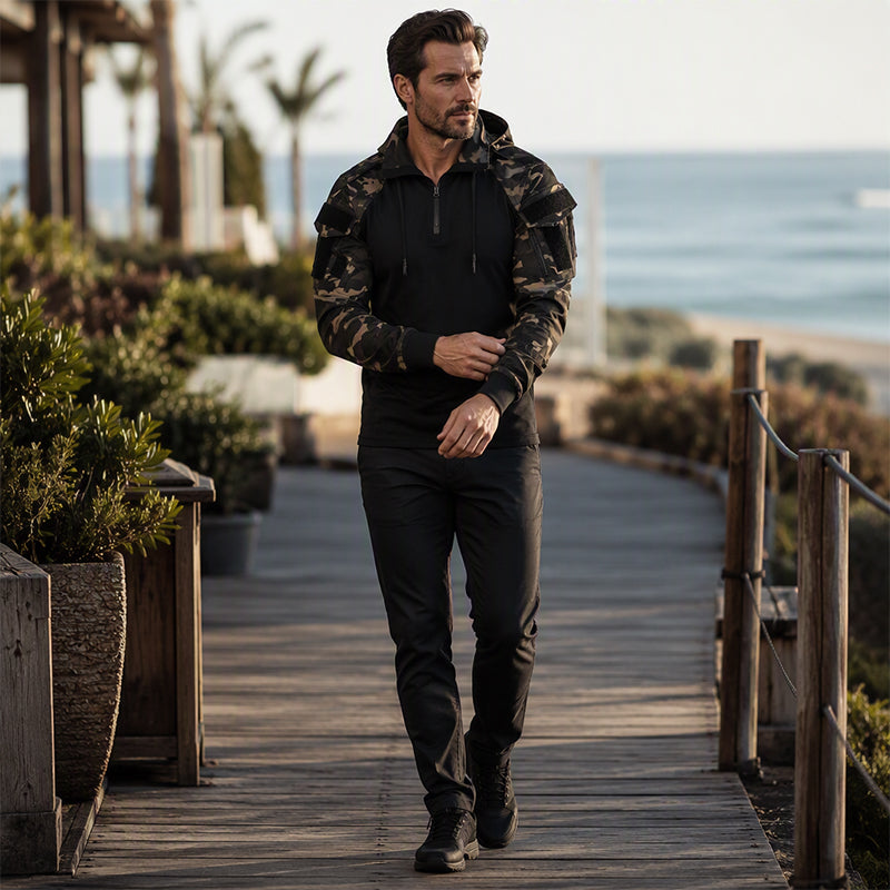 Chaqueta táctica transpirable para hombre